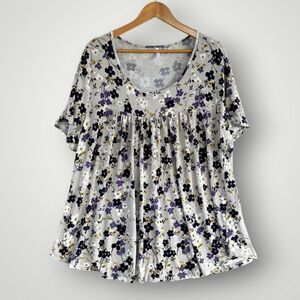 🎉5 for $45 🎉 Longyuan Top Blouse Shirt Size 4X